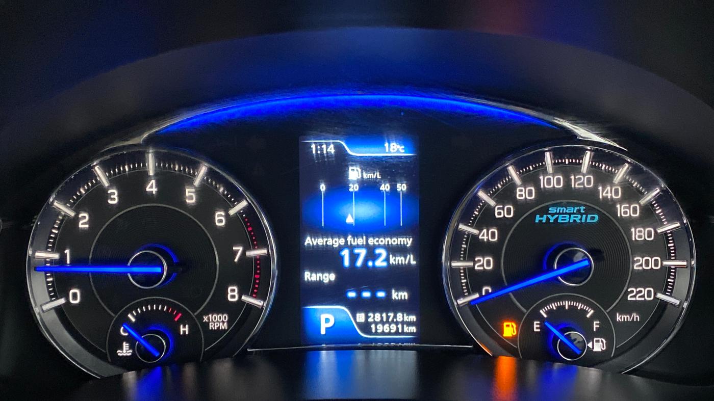 2019 Maruti Ciaz 1.5 ZETA VVT SHVS AT, Petrol, Automatic, 19,812 km, Odometer Image