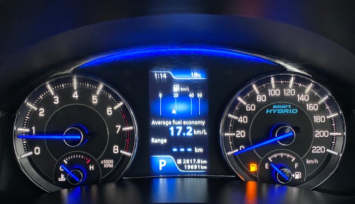 2019 Maruti Ciaz 1.5 ZETA VVT SHVS AT, Petrol, Automatic, 19,812 km, Odometer Image