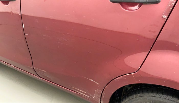 2010 Maruti Ritz LXI, Petrol, Manual, 72,199 km, Rear left door - Slightly dented
