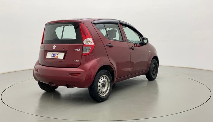 2010 Maruti Ritz LXI, Petrol, Manual, 72,199 km, Right Back Diagonal