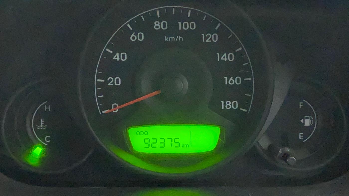 2013 Hyundai Eon ERA +, Petrol, Manual, 92,495 km, Odometer Image