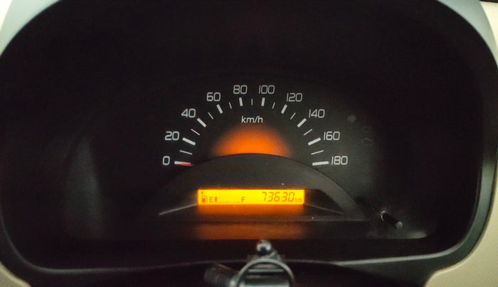 2016 Maruti Wagon R 1.0 LXI CNG, CNG, Manual, 73,617 km, Odometer Image