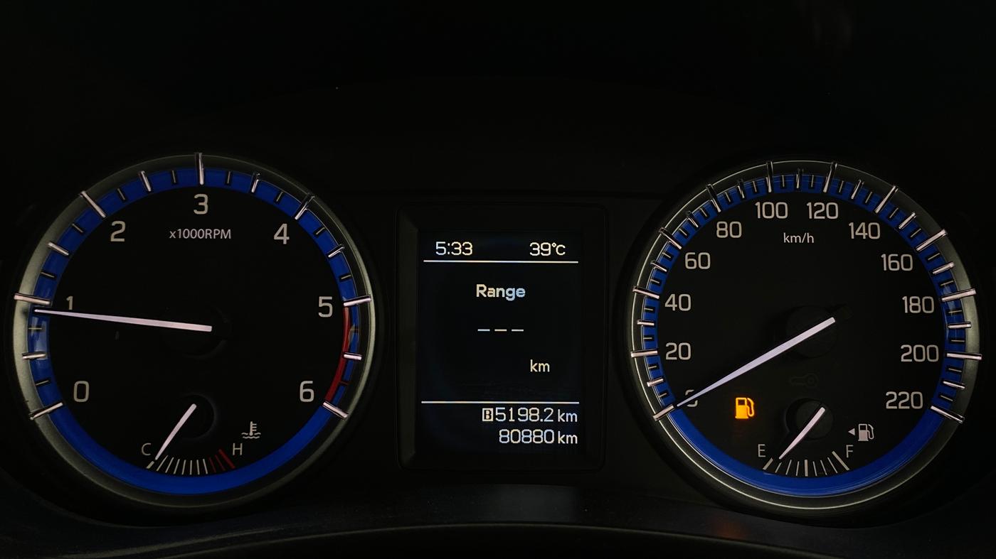 2015 Maruti S Cross DELTA 1.3, Diesel, Manual, 80,877 km, Odometer Image