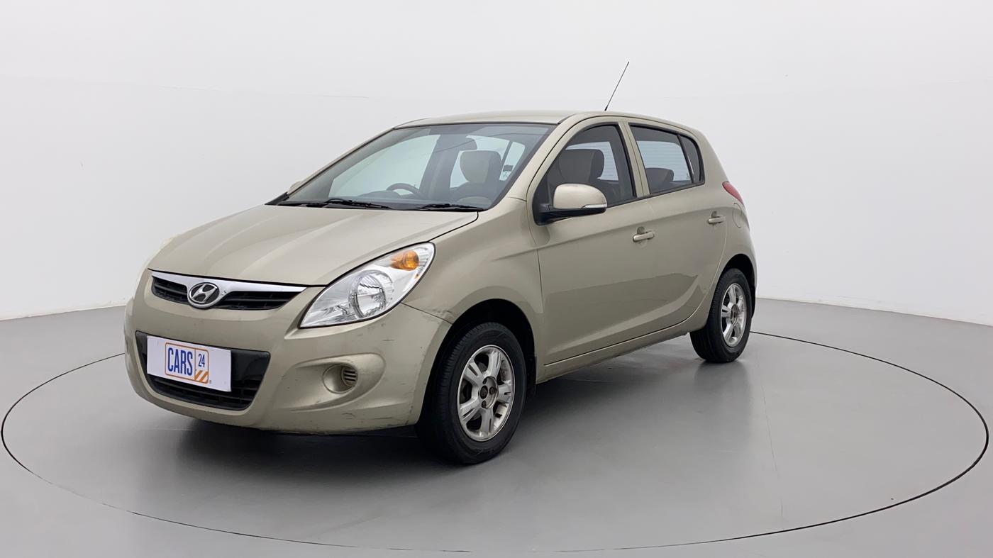 2011 Hyundai i20 SPORTZ 1.2, Petrol, Manual, 1,15,088 km, Left Front Diagonal