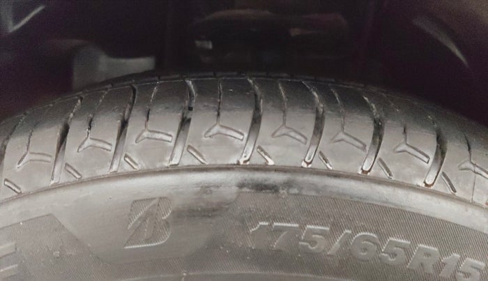 2020 Tata TIGOR XZA PLUS PETROL, Petrol, Automatic, 54,204 km, Left Front Tyre Tread