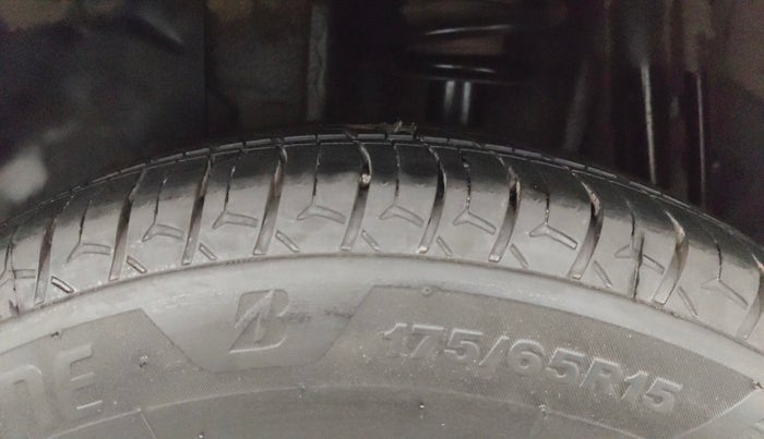 2020 Tata TIGOR XZA PLUS PETROL, Petrol, Automatic, 54,204 km, Left Rear Tyre Tread