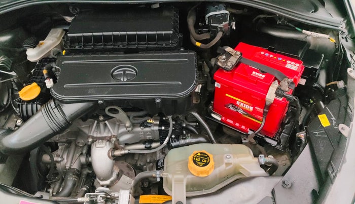 2020 Tata TIGOR XZA PLUS PETROL, Petrol, Automatic, 54,204 km, Engine View - Left