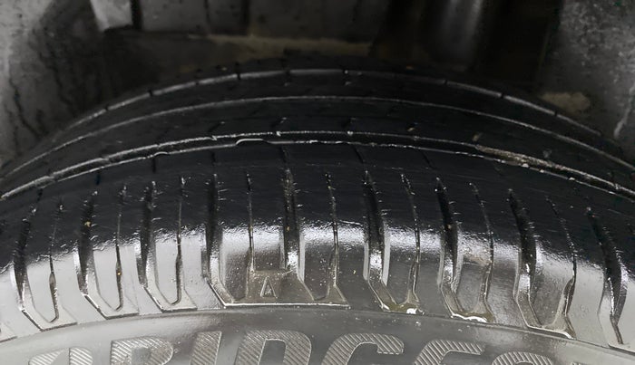 2017 Maruti Dzire ZXI PLUS AMT, Petrol, Automatic, 30,610 km, Left Rear Tyre Tread