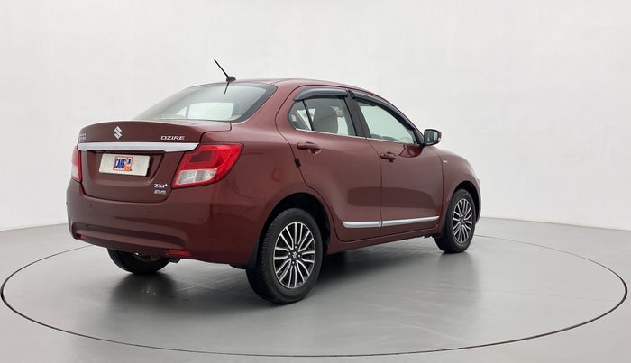 2017 Maruti Dzire ZXI PLUS AMT, Petrol, Automatic, 30,610 km, Right Back Diagonal