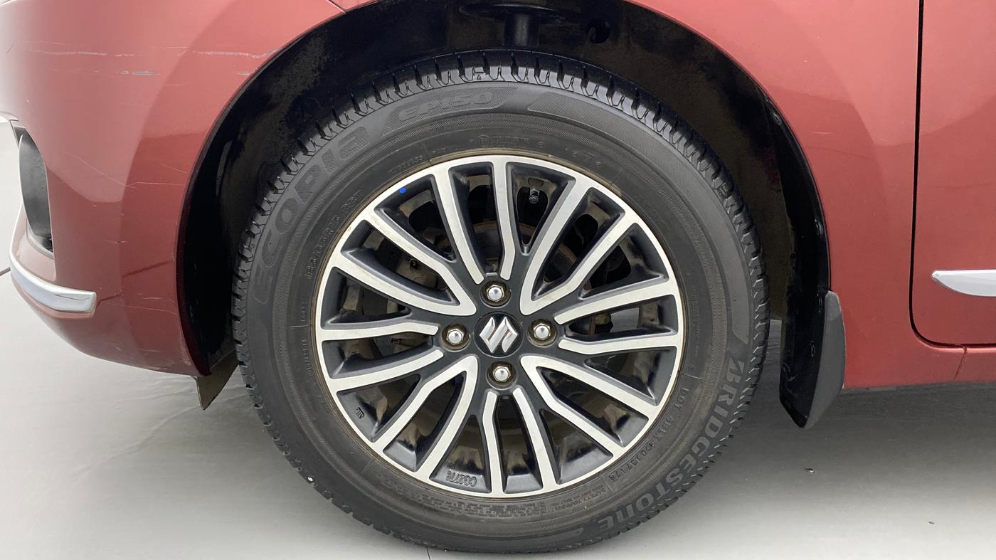 2017 Maruti Dzire ZXI PLUS AMT, Petrol, Automatic, 30,610 km, Left Front Wheel