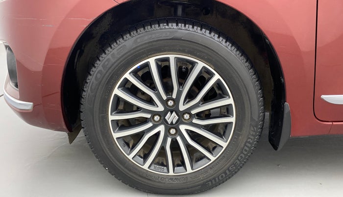 2017 Maruti Dzire ZXI PLUS AMT, Petrol, Automatic, 30,610 km, Left Front Wheel