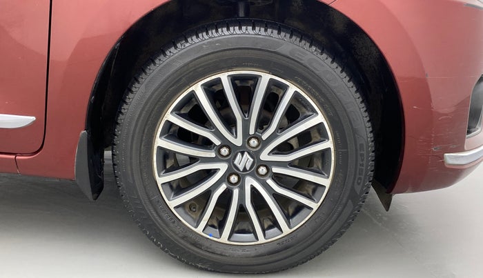 2017 Maruti Dzire ZXI PLUS AMT, Petrol, Automatic, 30,610 km, Right Front Wheel