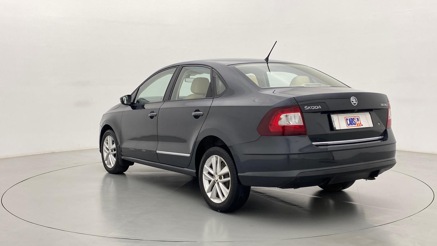 2018 Skoda Rapid 1.6 MPI STYLE AT, Petrol, Automatic, 55,226 km, Left Back Diagonal