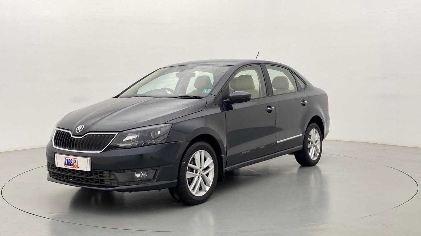 2018 Skoda Rapid 1.6 MPI STYLE AT, Petrol, Automatic, 55,226 km, Left Front Diagonal