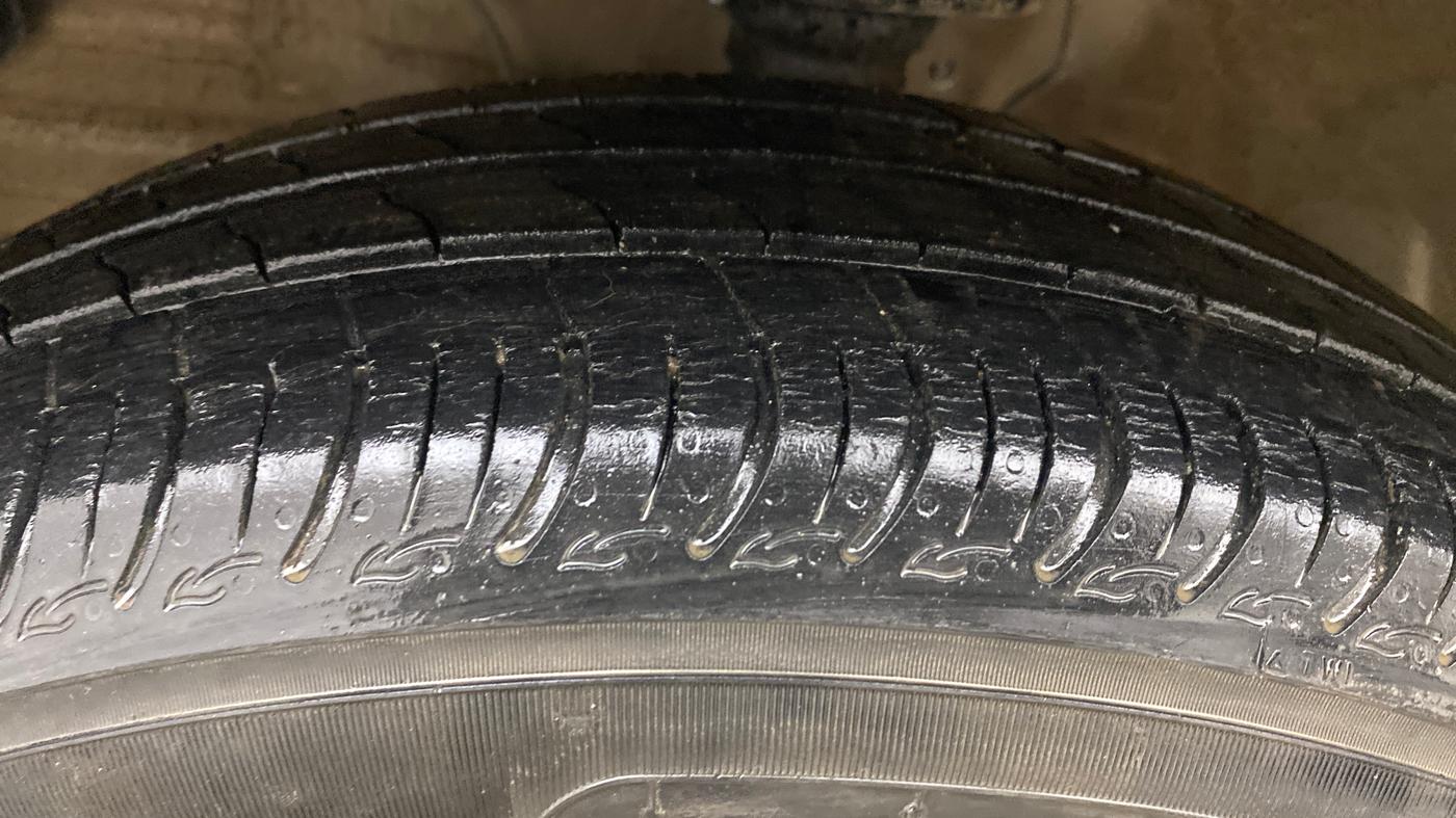 2020 Maruti S PRESSO VXI+, Petrol, Manual, 73,378 km, Left Front Tyre Tread