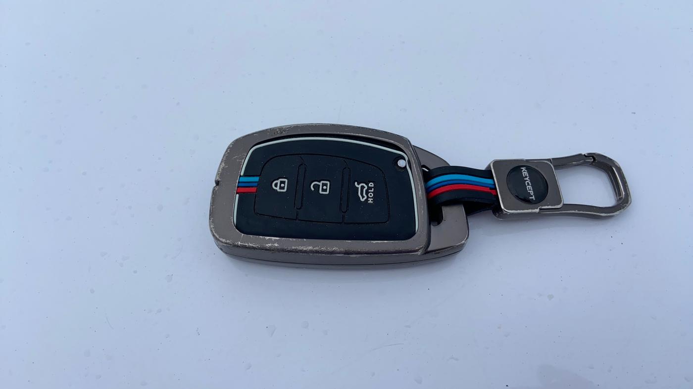 2024 Hyundai EXTER SX(O) CONNECT 1.2 AMT, Petrol, Automatic, 46,699 km, Key Close Up
