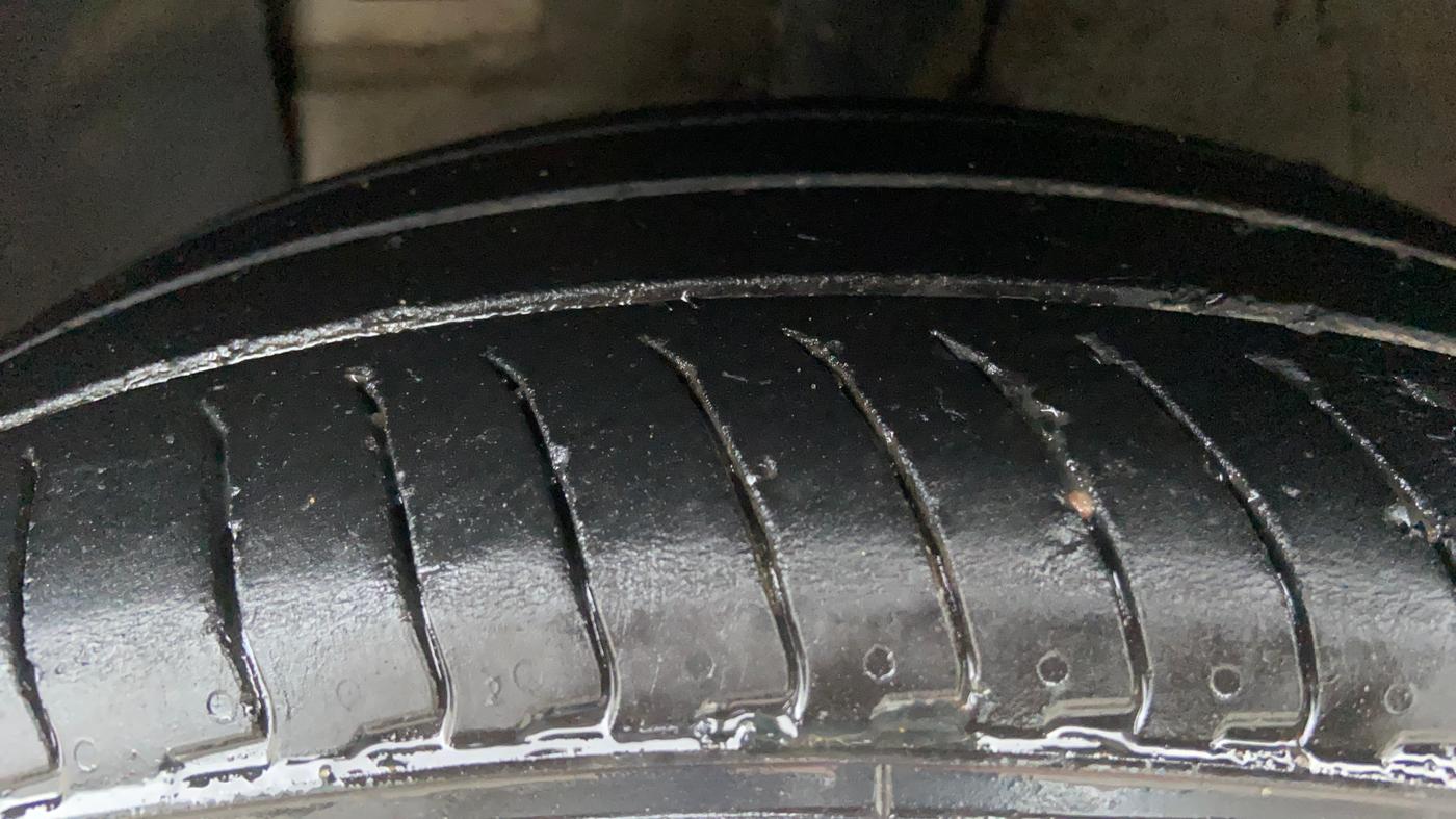 2024 Hyundai EXTER SX(O) CONNECT 1.2 AMT, Petrol, Automatic, 46,699 km, Left Front Tyre Tread