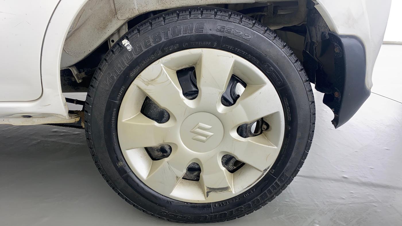 2015 Maruti Alto K10 VXI AMT P, Petrol, Automatic, 50,325 km, Left Rear Wheel