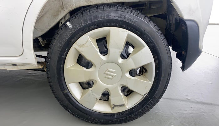 2015 Maruti Alto K10 VXI AMT P, Petrol, Automatic, 50,325 km, Left Rear Wheel