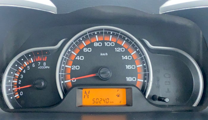 2015 Maruti Alto K10 VXI AMT P, Petrol, Automatic, 50,325 km, Odometer Image