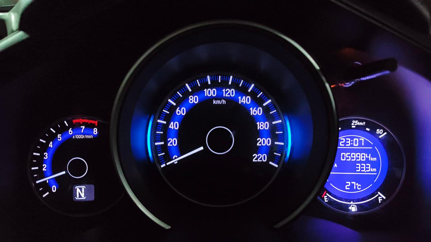 2016 Honda Jazz 1.2L I-VTEC V AT, Petrol, Automatic, 59,950 km, Odometer Image
