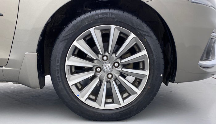 2019 Maruti Ciaz ALPHA 1.5 MT VTVT SHVS, Petrol, Manual, 60,489 km, Right Front Wheel
