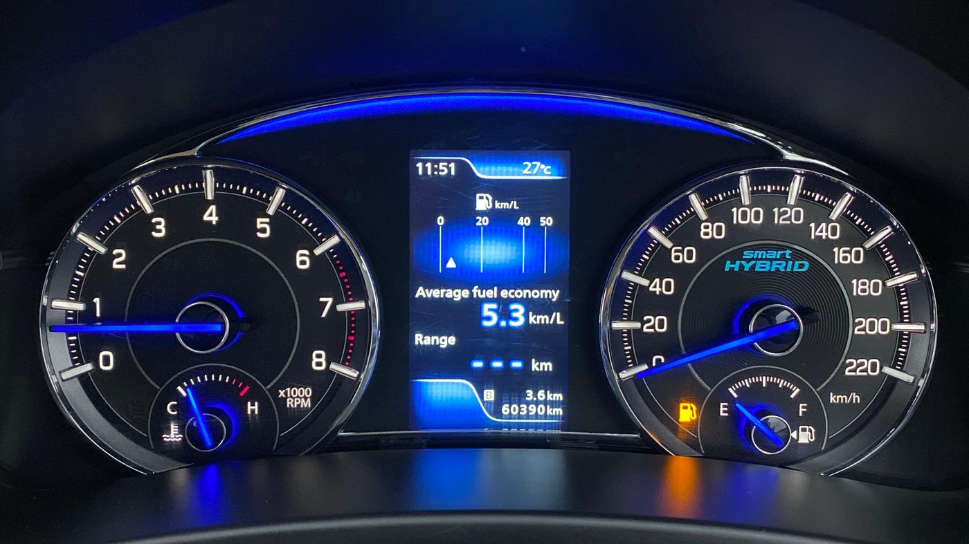 2019 Maruti Ciaz ALPHA 1.5 MT VTVT SHVS, Petrol, Manual, 60,489 km, Odometer Image