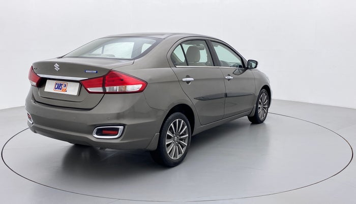 2019 Maruti Ciaz ALPHA 1.5 MT VTVT SHVS, Petrol, Manual, 60,489 km, Right Back Diagonal