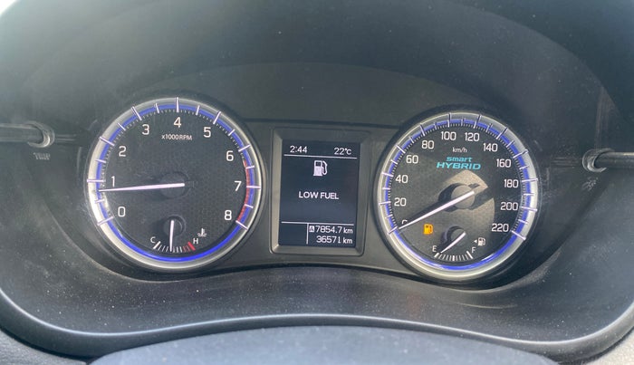 2021 Maruti S Cross SIGMA 1.5, Petrol, Manual, 36,559 km, Odometer Image