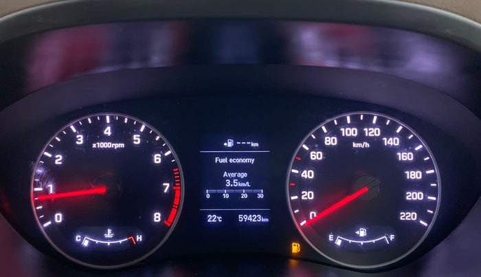 2020 Hyundai Elite i20 ASTA 1.2 (O), Petrol, Manual, 59,423 km, Odometer Image