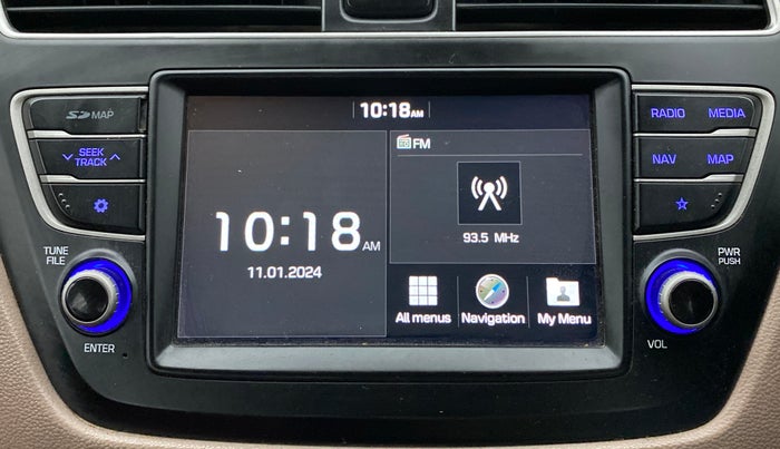 2020 Hyundai Elite i20 ASTA 1.2 (O), Petrol, Manual, 59,423 km, Infotainment System