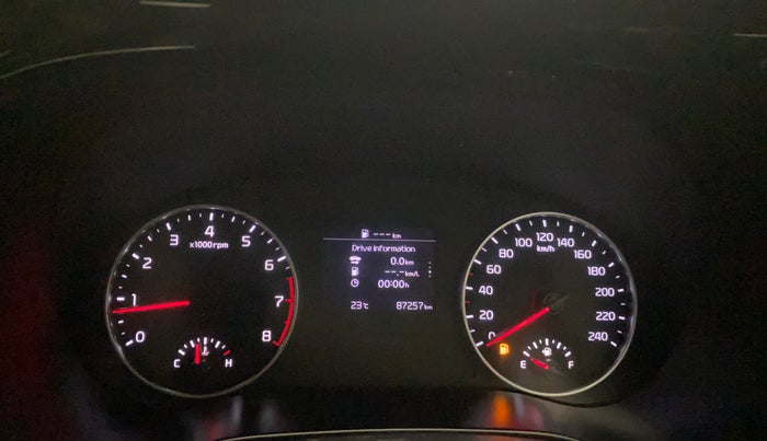 2021 KIA SELTOS HTK PLUS 1.5, Petrol, Manual, 87,236 km, Odometer Image