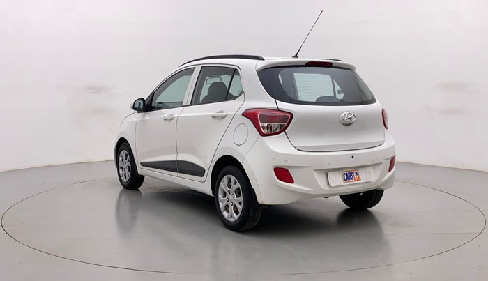 2015 Hyundai Grand i10 SPORTZ 1.2 KAPPA VTVT, Petrol, Manual, 60,691 km, Left Back Diagonal