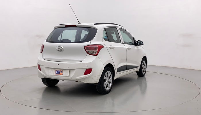 2015 Hyundai Grand i10 SPORTZ 1.2 KAPPA VTVT, Petrol, Manual, 60,691 km, Right Back Diagonal