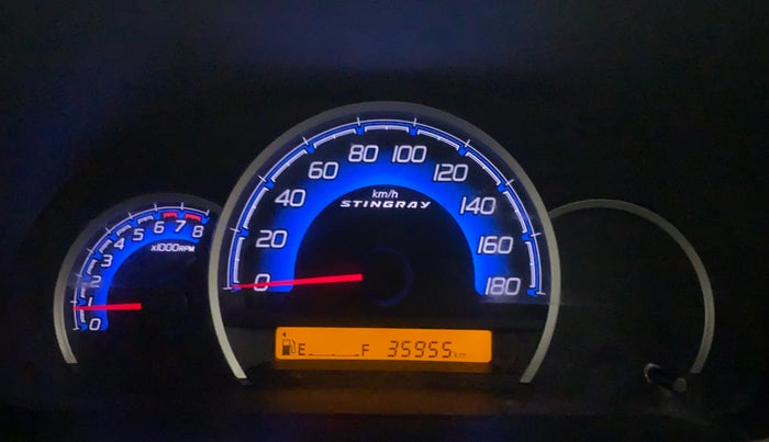 2013 Maruti Wagon R Stingray VXI, Petrol, Manual, 35,954 km, Odometer Image