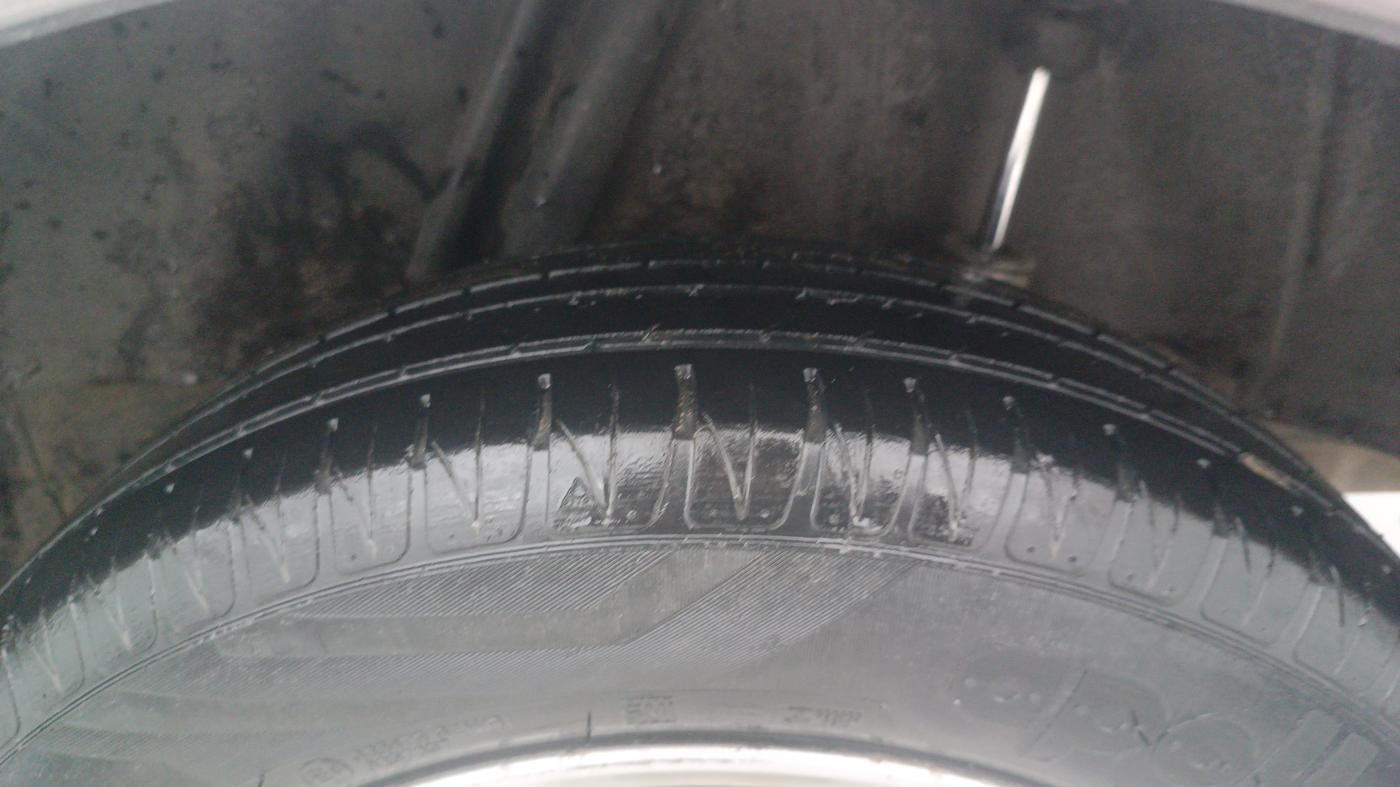 2013 Honda City 1.5L I-VTEC V MT, Petrol, Manual, 70,561 km, Left Rear Tyre Tread