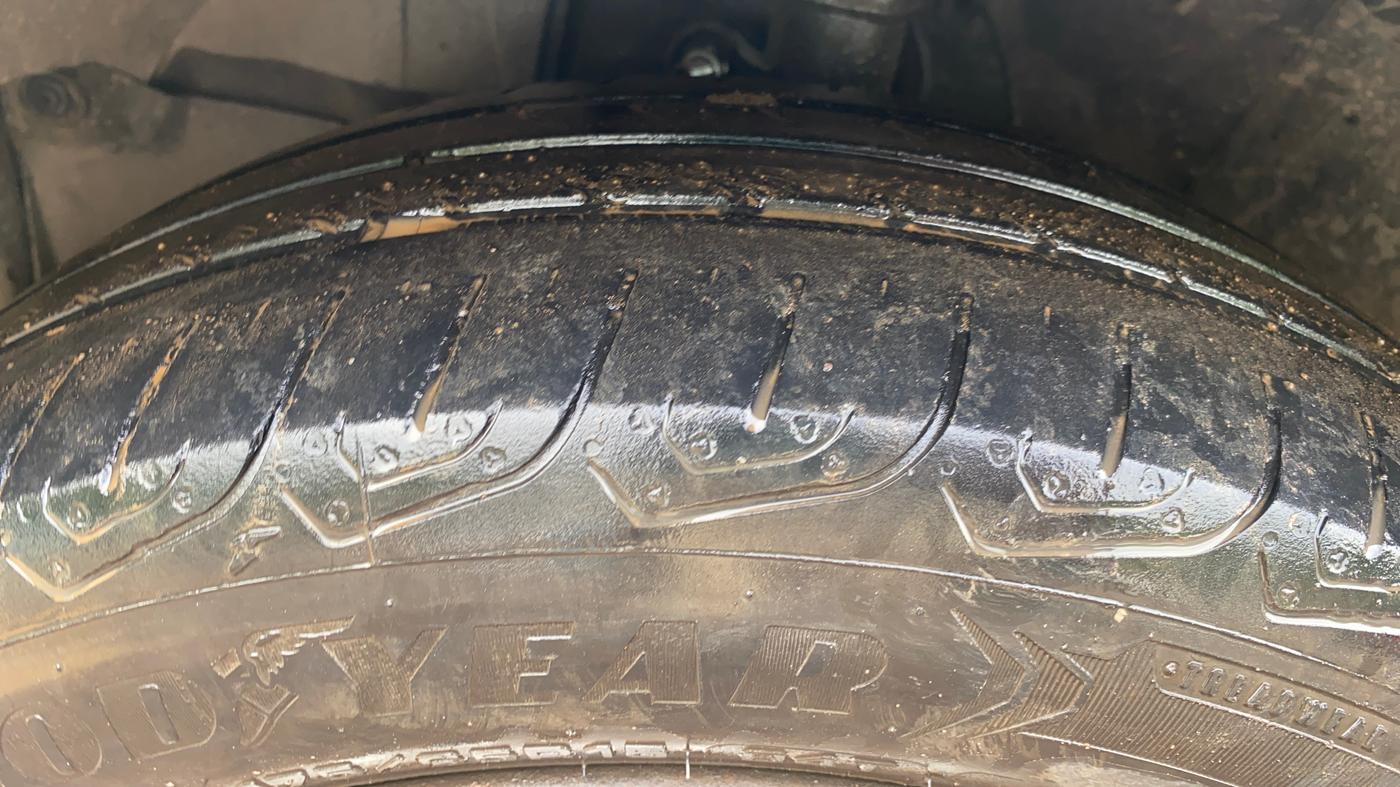 2015 Honda City 1.5L I-VTEC SV CVT, Petrol, Automatic, 94,312 km, Left Front Tyre Tread