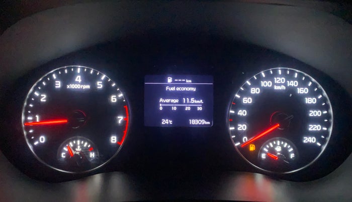 2021 KIA SELTOS HTE 1.5 PETROL, Petrol, Manual, 18,271 km, Odometer Image
