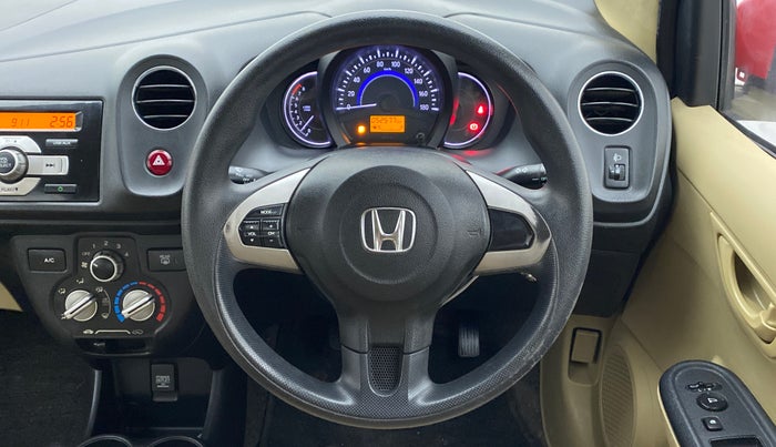 2015 Honda Brio S MT, Petrol, Manual, 52,577 km, Steering Wheel Close Up