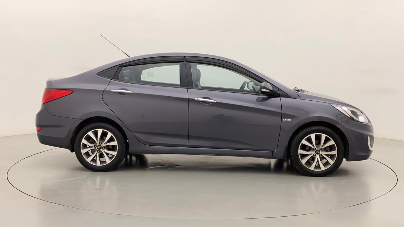 2014 Hyundai Verna FLUIDIC 1.6 CRDI SX, Diesel, Manual, 81,324 km, Right Side View