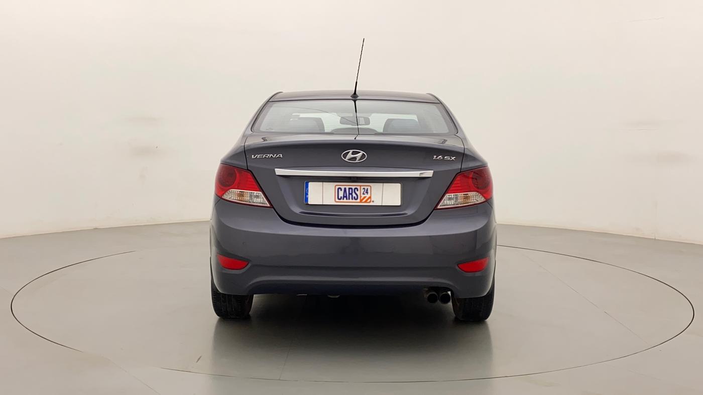 2014 Hyundai Verna FLUIDIC 1.6 CRDI SX, Diesel, Manual, 81,324 km, Back/Rear