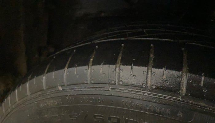 2023 Tata NEXON XZ PLUS DIESEL SUNROOF, Diesel, Manual, 46,600 km, Left Rear Tyre Tread