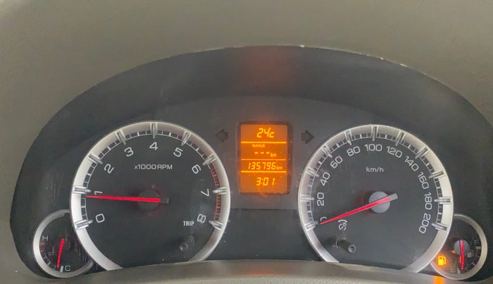 2012 Maruti Ertiga ZXI, Petrol, Manual, 1,35,791 km, Odometer Image