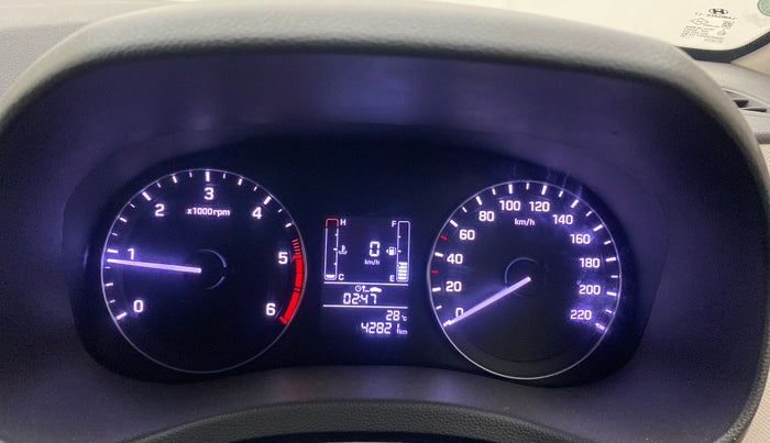 2016 Hyundai Creta SX 1.6 DIESEL, Diesel, Manual, 42,787 km, Odometer Image