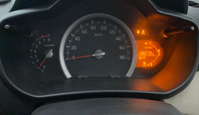 2015 Maruti Celerio VXI CNG, CNG, Manual, 1,38,244 km, Odometer Image