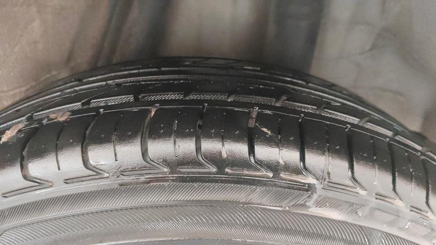 2019 Honda Jazz 1.2L I-VTEC VX CVT, Petrol, Automatic, 1,05,929 km, Left Rear Tyre Tread