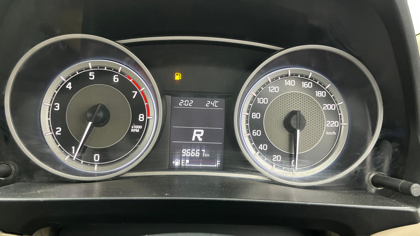 2022 Maruti Dzire VXI AMT, Petrol, Automatic, 96,666 km, Odometer Image