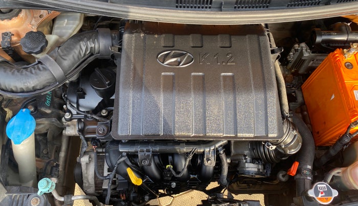 2014 Hyundai Grand i10 ASTA AT 1.2 KAPPA VTVT, Petrol, Automatic, 71,912 km, Engine View