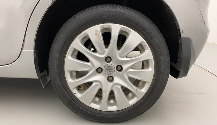 2015 Maruti Baleno ALPHA 1.2 K12, Petrol, Manual, 89,383 km, Left Rear Wheel