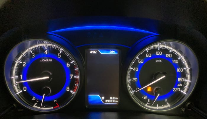 2015 Maruti Baleno ALPHA 1.2 K12, Petrol, Manual, 89,383 km, Odometer Image